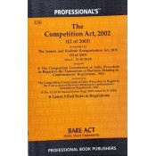 Professional Book Publisher's The Competition Act, 2002 Bare Act 2021